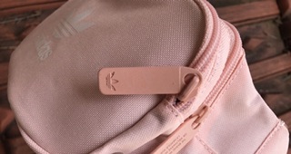 Túi Adidas bao tử hồng[full tag code]