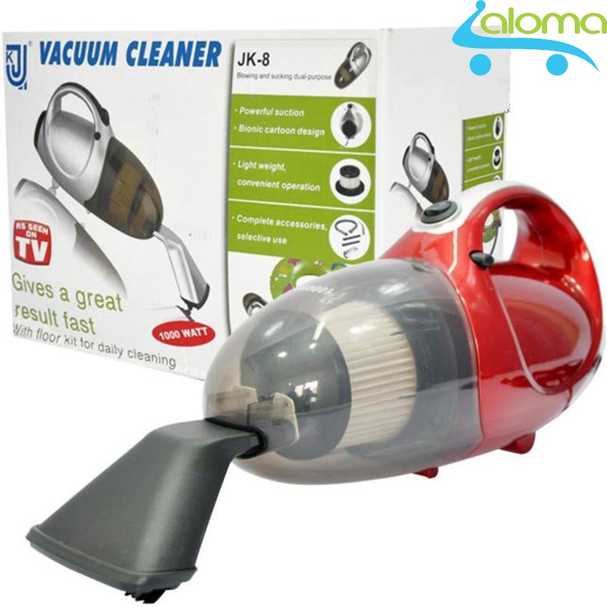 Máy Hút Bụi Cầm Tay Vacuum Cleaner JK8 Đỏ công suất lớn 1000W - Hàng chính hãng