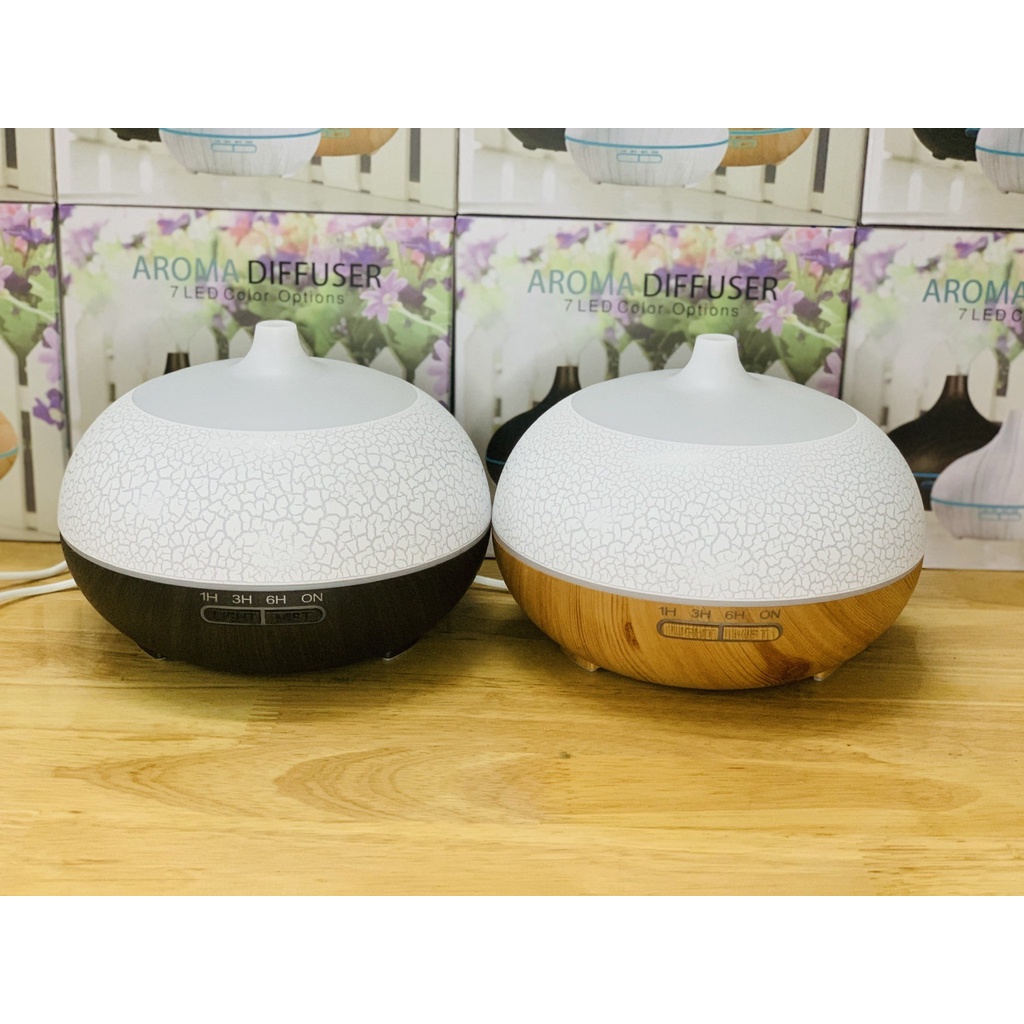 Máy xông tinh dầu bí ngô 550ml có remote điều khiển - BH 18 tháng