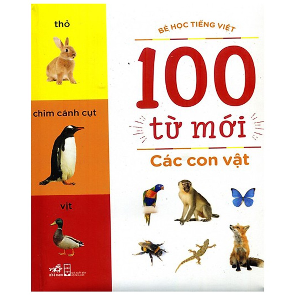 Sách - 100 Từ Mới - Các Con Vật