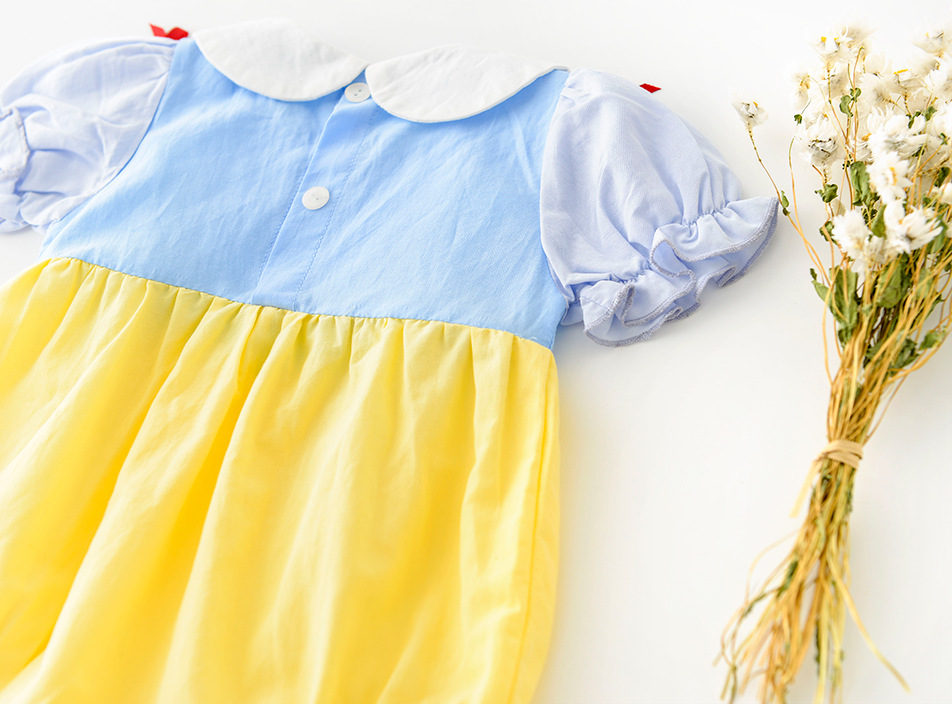 Áo liền quần &amp; băng đô quấn đầu kiểu dáng dễ thương cho trẻ em sơ sinh