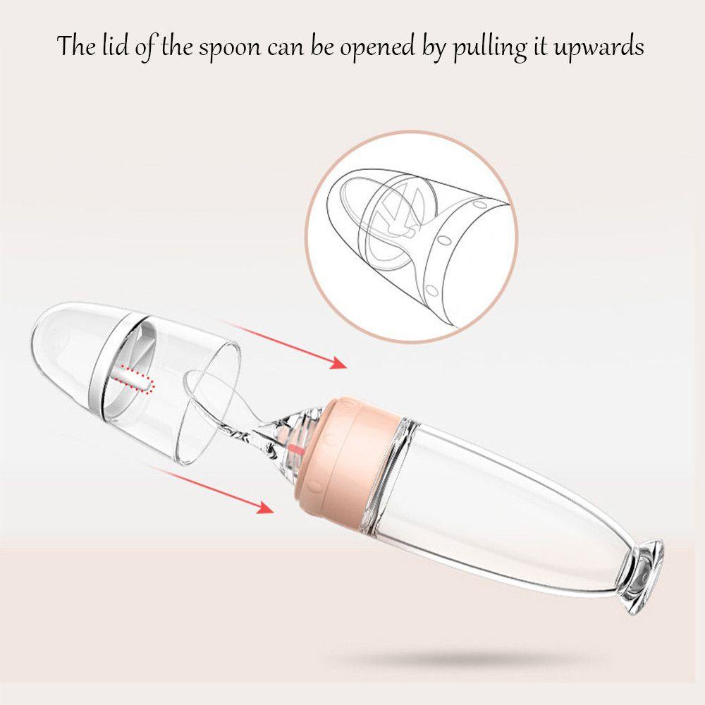 Bình Ăn Dặm Có Muỗng Chống Trượt Đa Năng Cho Trẻ Em