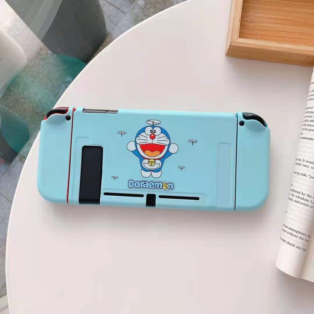 Vỏ Tpu In Hình Doraemon Bảo Vệ Cho Máy Chơi Game Nintendo Ốp