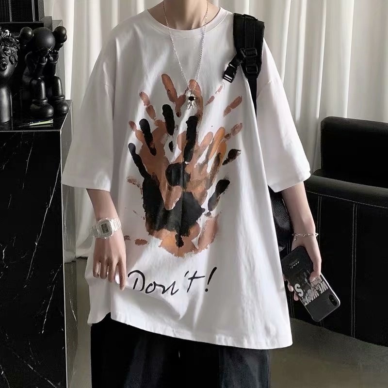 Áo thun tay ngắn phong cách thể thao năng động size M-5XL cho nam