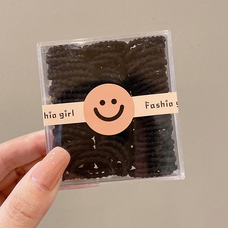 Set 90/60 Dây Thun Cột Tóc Phong Cách Hàn Quốc Thời Trang