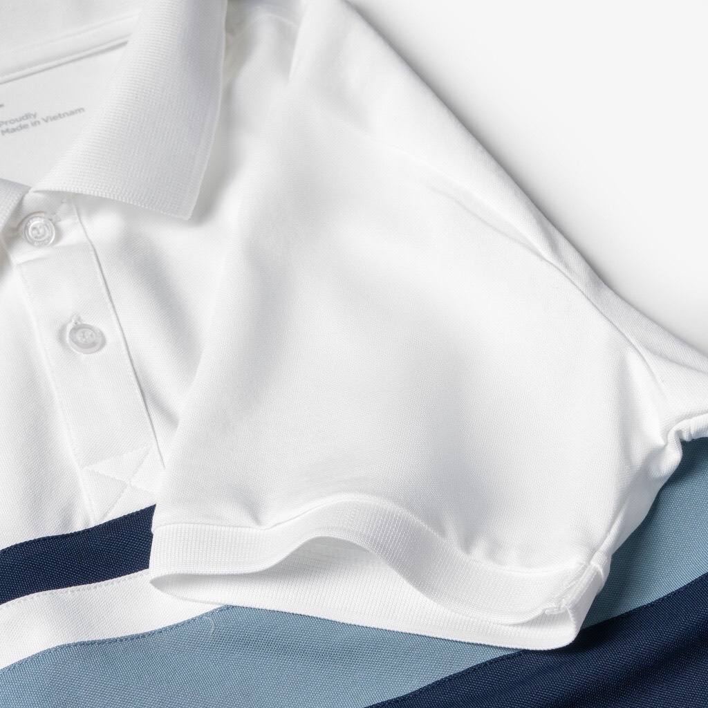 Áo polo nam cổ bẻ phối ngang KENADO vải cá sấu cotton dày dặn, thoáng mát thêu hình trẻ trung năng động PL-102