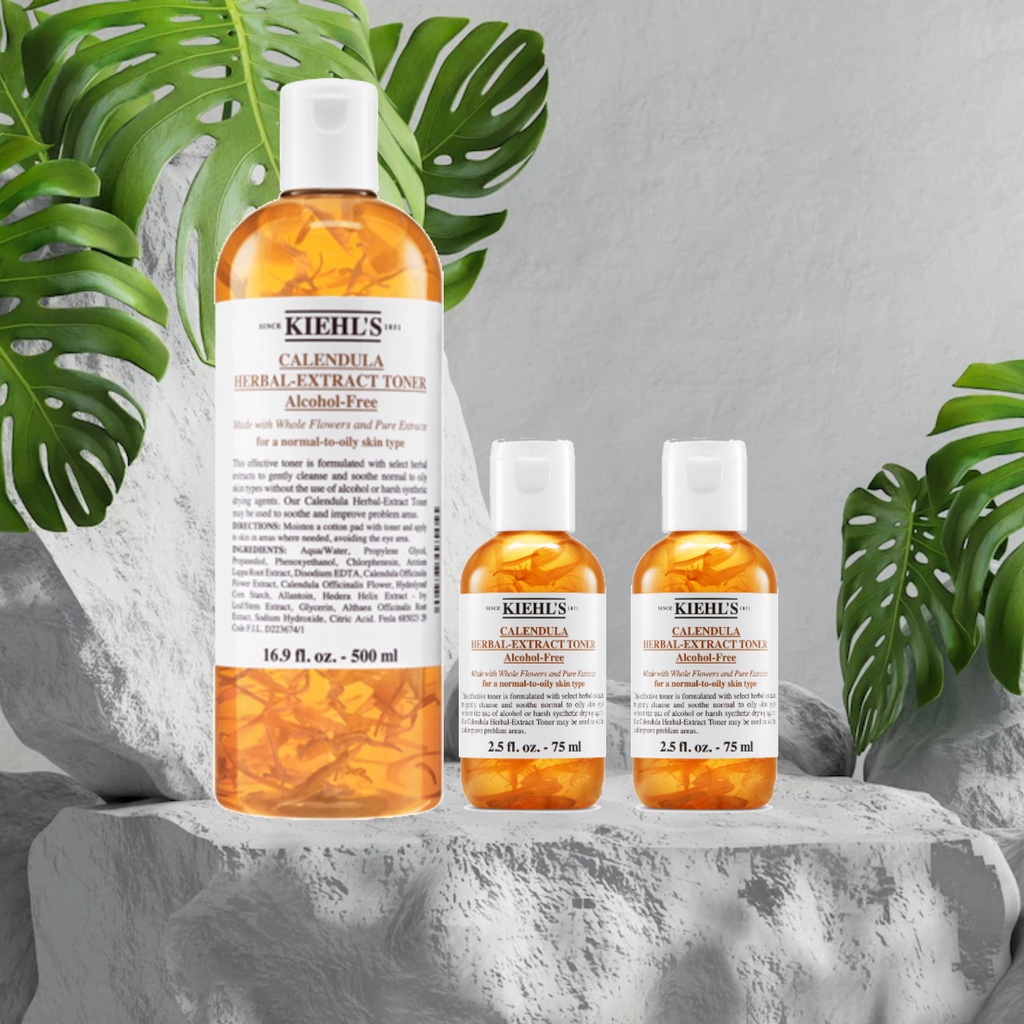Toner Hoa Cúc Kiehl’s Calendula Herbal - Extract 40Ml (Auth)