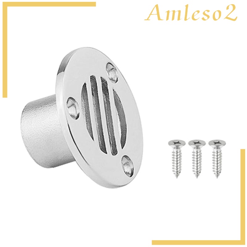 Bộ 2 Nắp Đậy Cống Thoát Nước Bằng Thép Không Gỉ 7 / 8inch Cho Tàu Thuyền | BigBuy360 - bigbuy360.vn