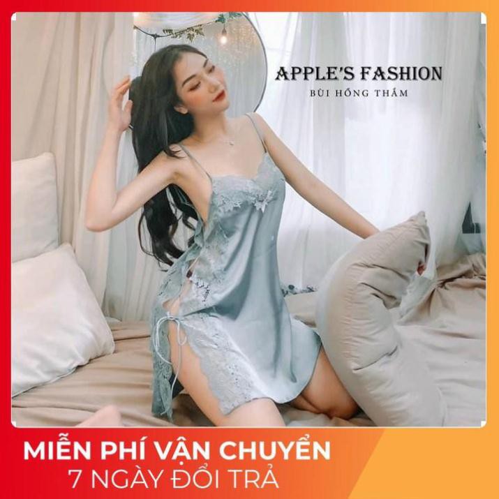 Váy Ngủ Nữ, Đầm Ngủ Sexy Quảng Châu Vải Satin <60kg | BigBuy360 - bigbuy360.vn