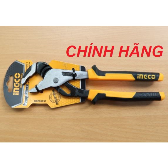 ĐỒ NGHỀ INGCO Kìm bơm nước 10&quot;/50x250mm HPP28251 (Cam kết Chính Hãng 100%)