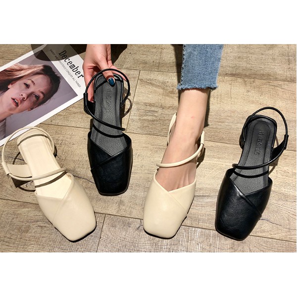 [SẴN- Có video tự quay] Giày búp bê đế vuông - P001 | BigBuy360 - bigbuy360.vn