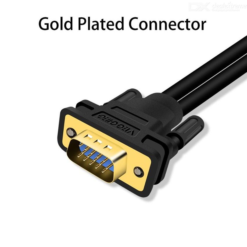 Cáp Chia VGA 3+6 Chia Màn Hình 1 Ra 2 Hãng VEGGIEG V-V401