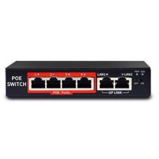 Bộ chia cổng mạng poe -Switch Poe 4 port