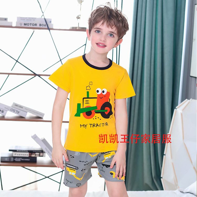 Bộ cộc tay bé trai Siêu Nhân chất cotton mềm, mát - Hàng QC cao cấp