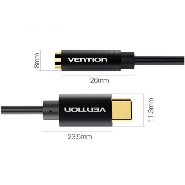 Jack chuyển type C sang 3.5 Vention