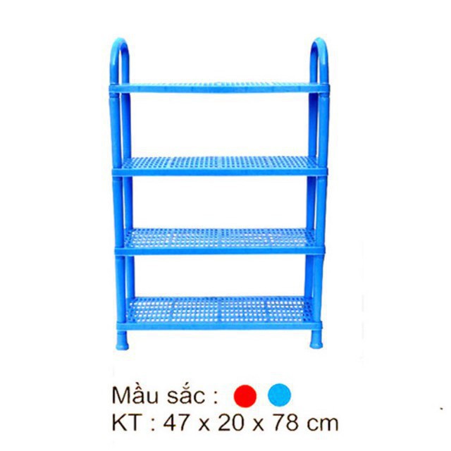SALE! KỆ DÉP 3 &amp; 4 TẦNG SONG LONG