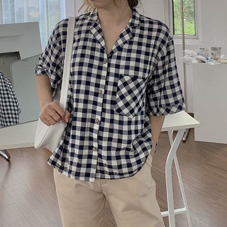 Áo sơ mi tay ngắn vải đũi lụa - Basic Shirt - ufothebasic