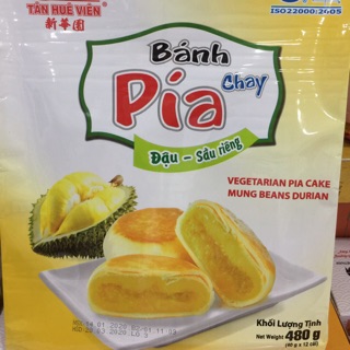 Bánh Pía chay Mini Đậu - Sầu riêng (không trứng)