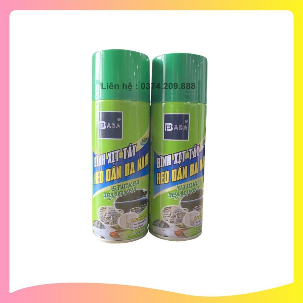 Dung dịch tẩy keo dán BOTNY Sticker Remover 450ml, bình xịt loại bỏ decal, vết keo dính lâu ngày - Better Car