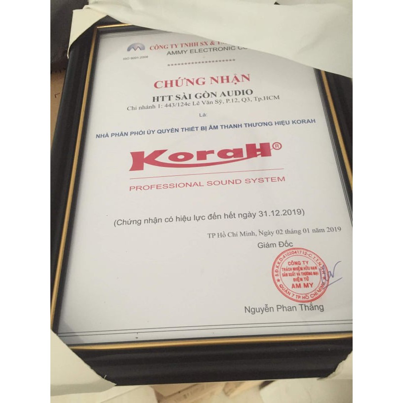 Main công suất KORAH K10Plus âm thanh cực hay MADE IN VIETNAM