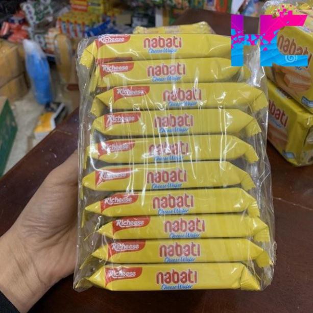 BÁNH NABATI PHÔ MAI/SOCOLA 24g x 10 gói