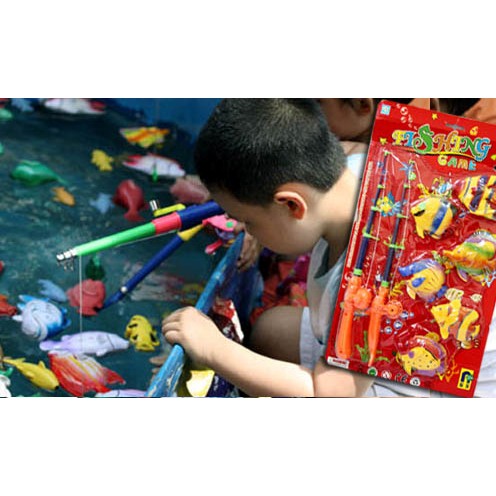 NAM CHÂM CÓ LỖ LÀM CẦN CÂU CÁ KHU VUI CHƠI TRẺ EM