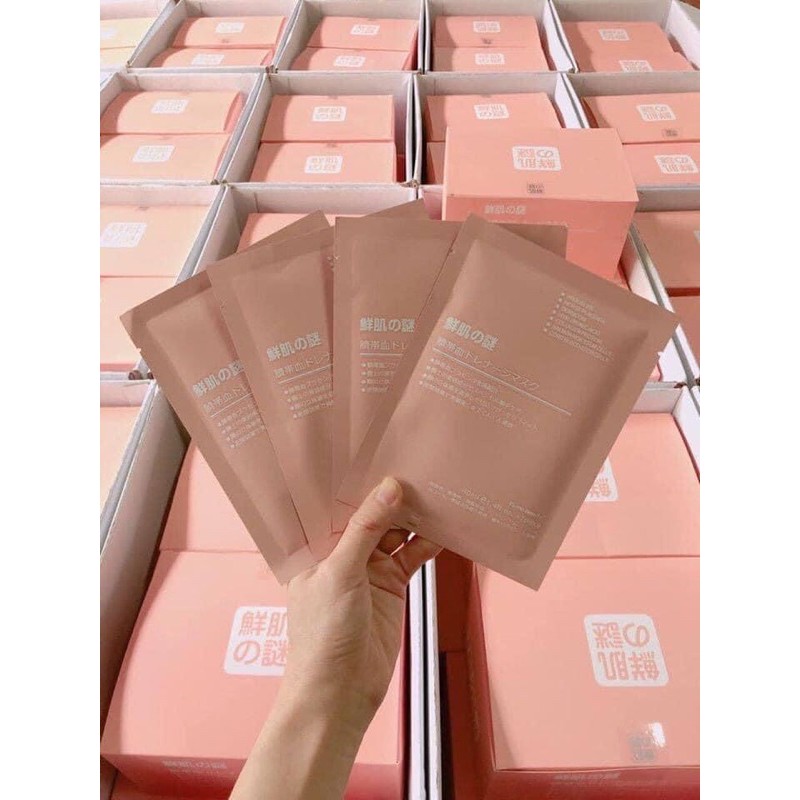 Set 10 mask nhau thai cuống rốn Nhật-mặt nạ nhau thai cừu tế bào gốc