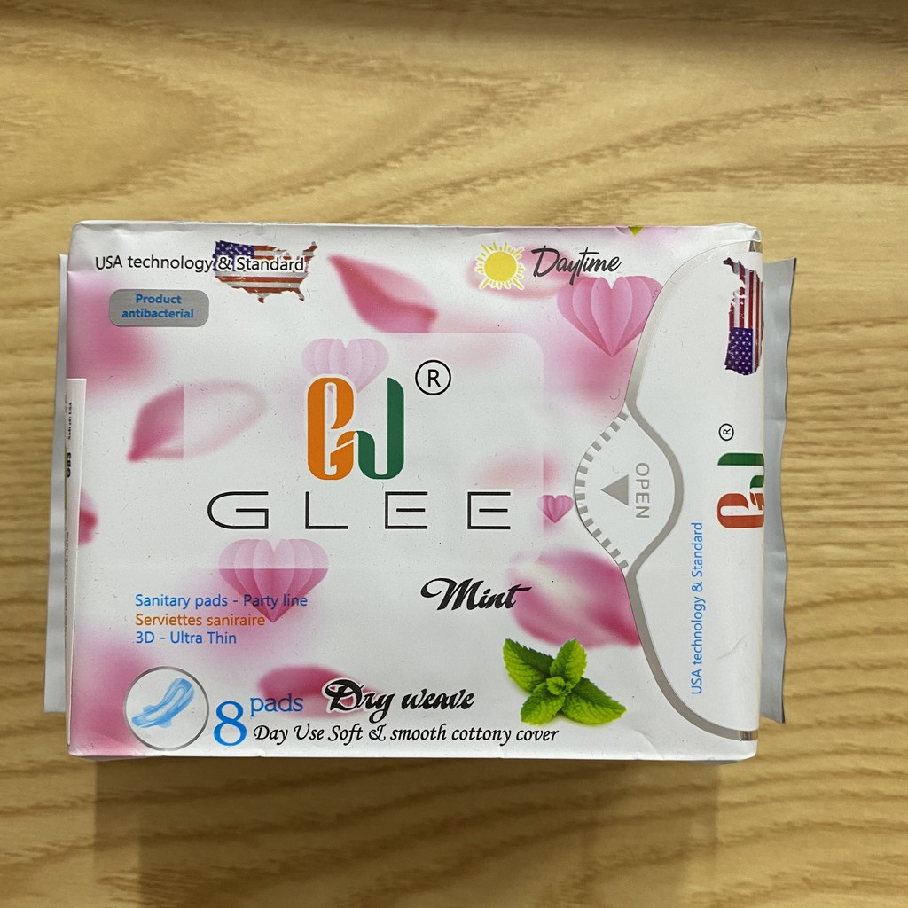 Băng vệ sinh GJ glee thảo dược USA