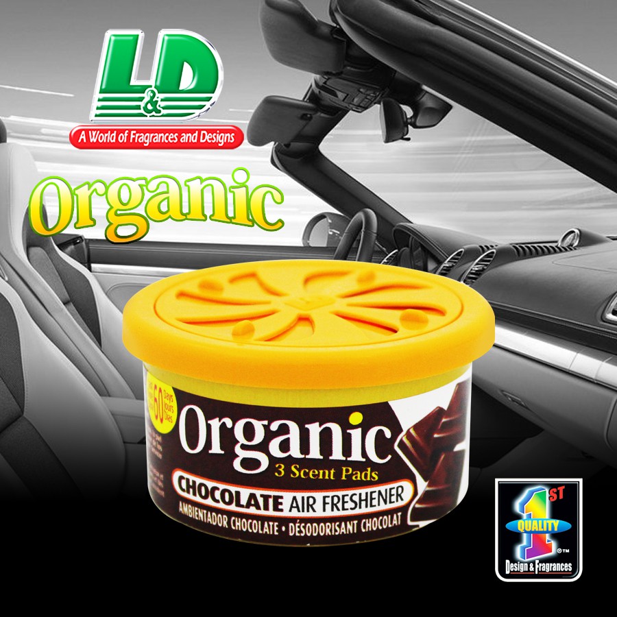 Hộp Thơm Củi L&amp;D Organic Chocolate 38g - Nhập Khẩu Chính Hãng