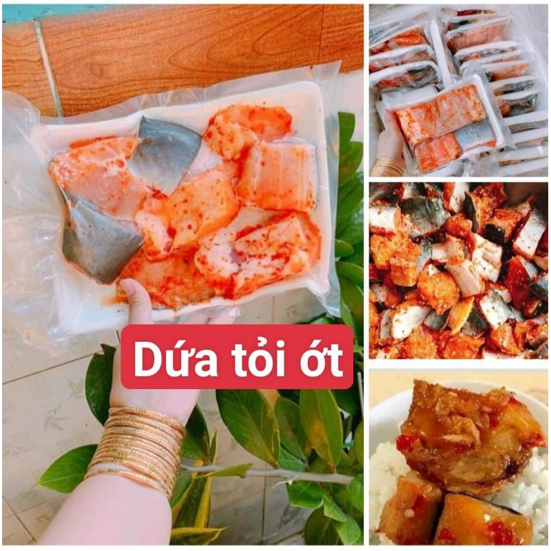 Dứa ướp tỏi ớt. 500g