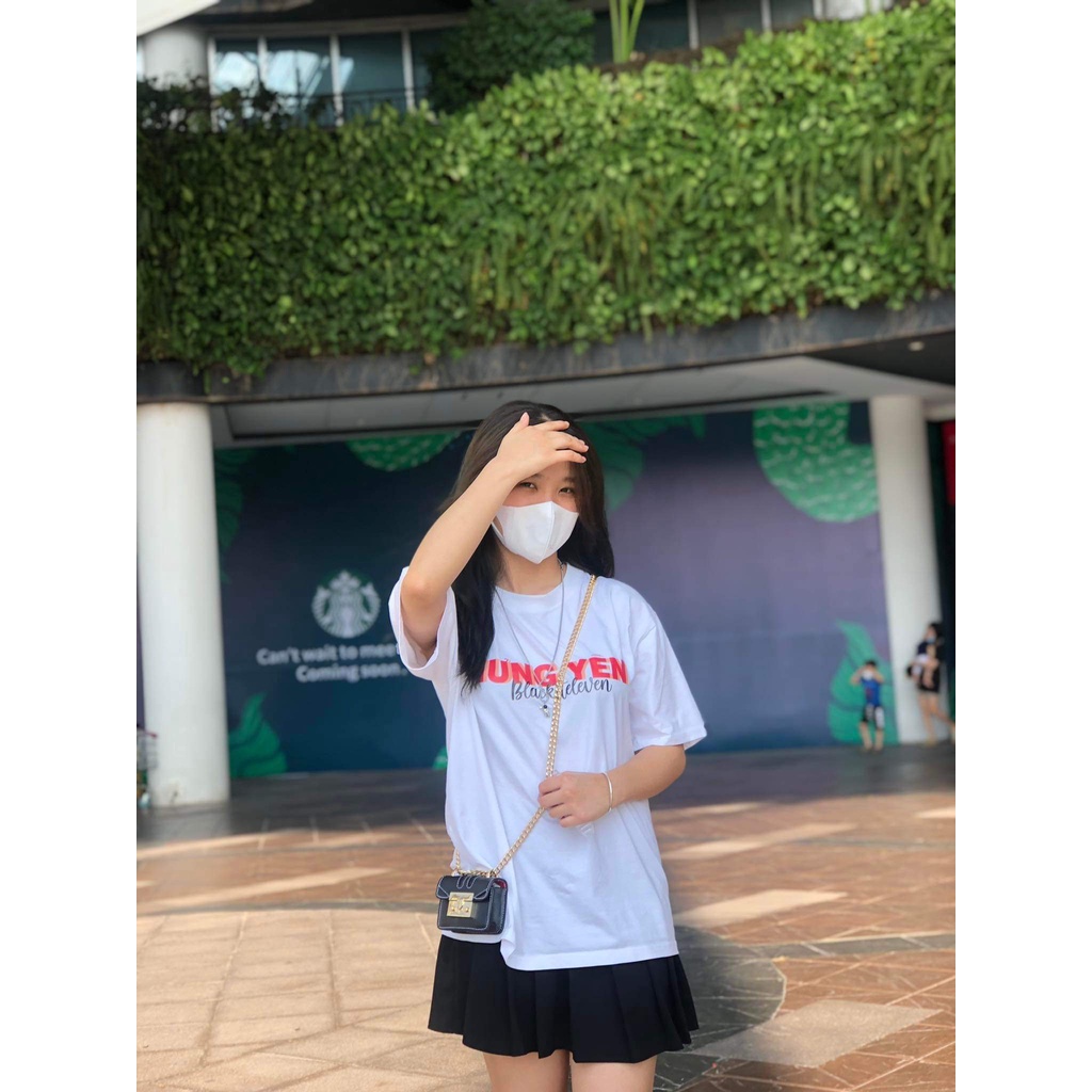 Áo thun tay lỡ from rộng local brand BlackCat Hưng Yên - Unisex nam nữ