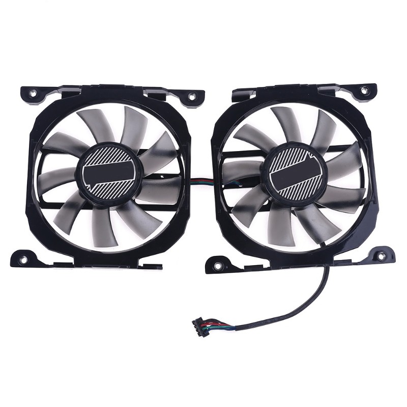 1 Cặp Quạt Tản Nhiệt Dc 12v 0.45a Cho Inno3d 260 Gtx750ti Gtx660