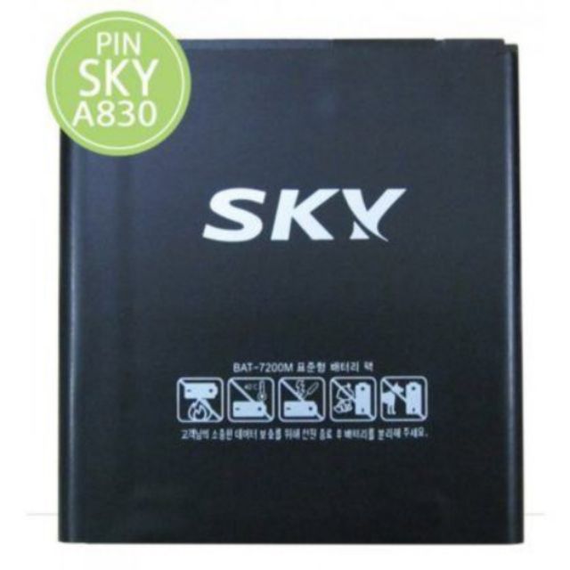 Pin điện thoại cho Sky A830 - BAT 7200M