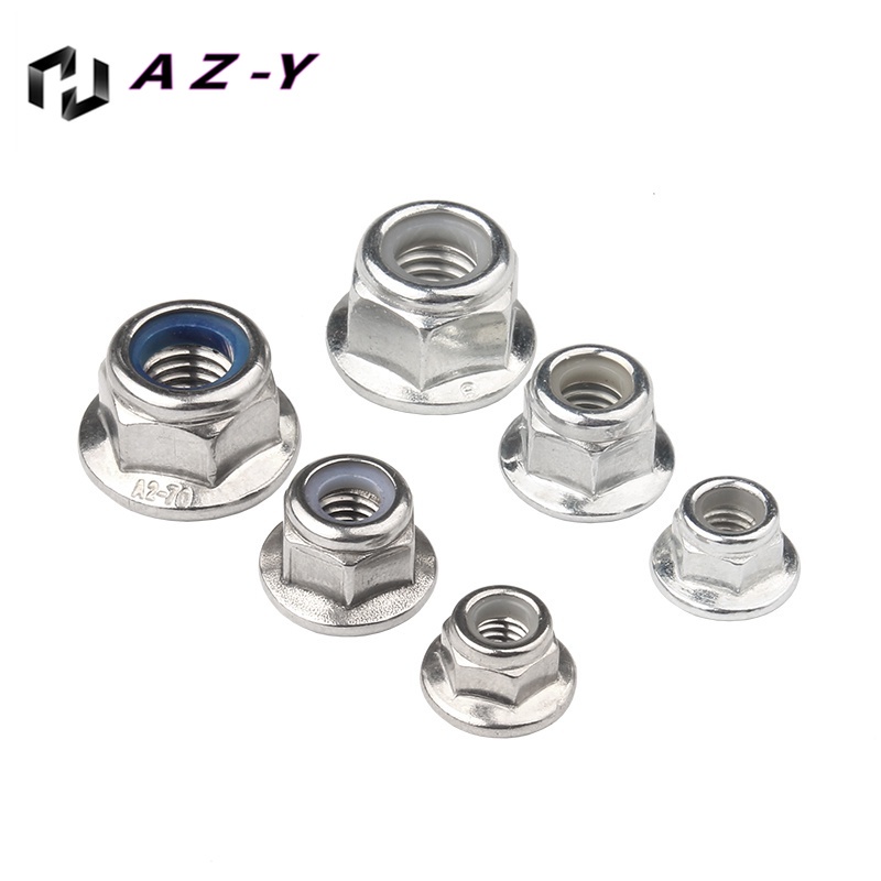 Bu Lông Lục Giác Bằng Inox 304 Khóa Tự Động Chống Trượt m4m5m6m8m10