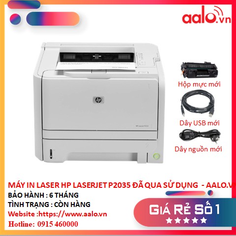 MÁY IN LASER HP LASERJET P2035 ĐÃ QUA SỬ DỤNG - AALO.VN | BigBuy360 - bigbuy360.vn