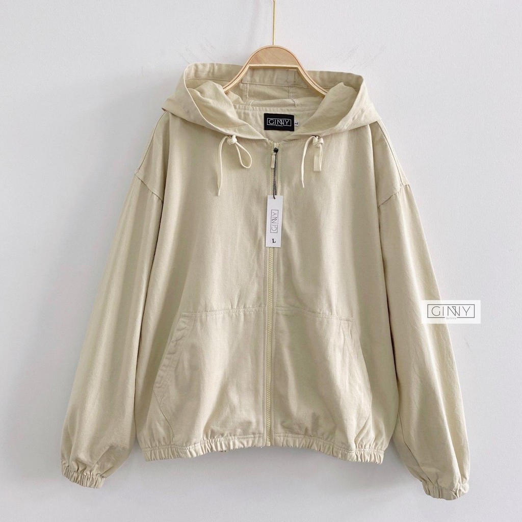 Áo Khoác Kaki Nón Chống Nắng 1 Lớp | Công Nghệ Wash Cao Cấp | From Basic | Năng động | Màu Đa Dạng | Có nón | BigBuy360 - bigbuy360.vn