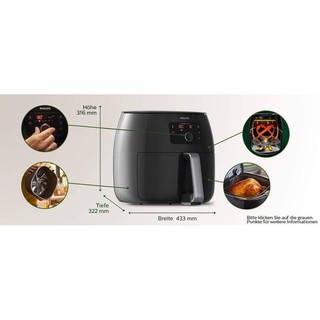 NỒI CHIÊN KHÔNG DẦU PHILIPS HD9762