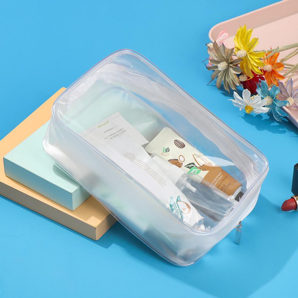 Túi Nhựa PVC Trong Suốt Đựng Đồ Trang Điểm Tiện Dụng Ốp