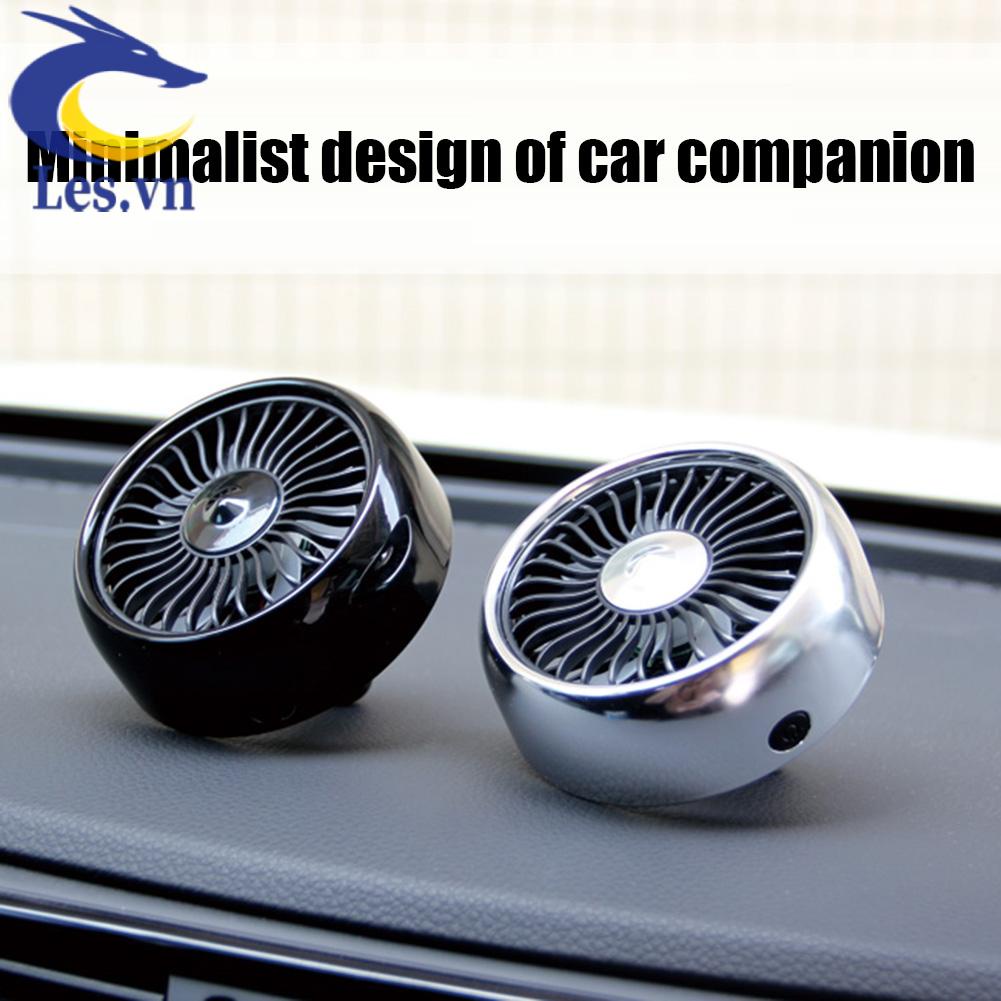 Quạt Điều Hòa Không Khí 7 Cánh 3 Tốc Độ Kèm Kẹp Cho Xe Hơi 12V 24V