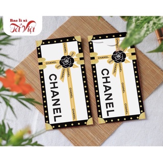 Bao lì xì chanel 1 xấp 10 bao