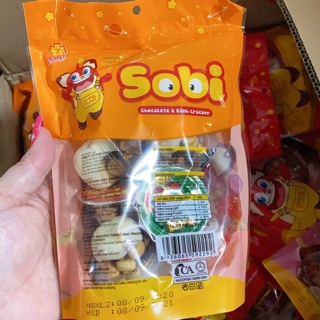 Bánh Sobi Chocolate 320gr(set 3 bich)