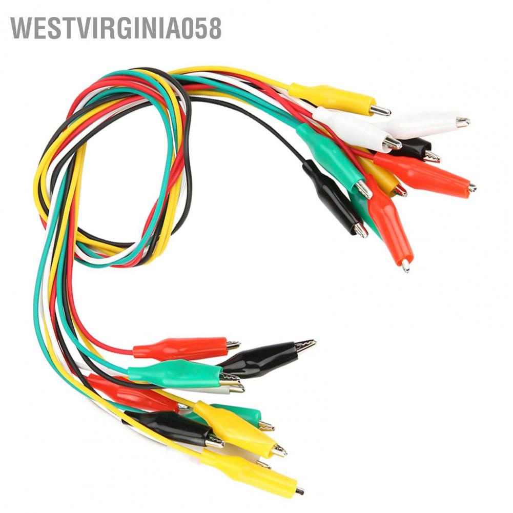 Hàng Hot 10 cái 50 cm Số kẹp cá sấu 35mm Cáp hai đầu kẹp Hàng giao ngayWestvirginia058