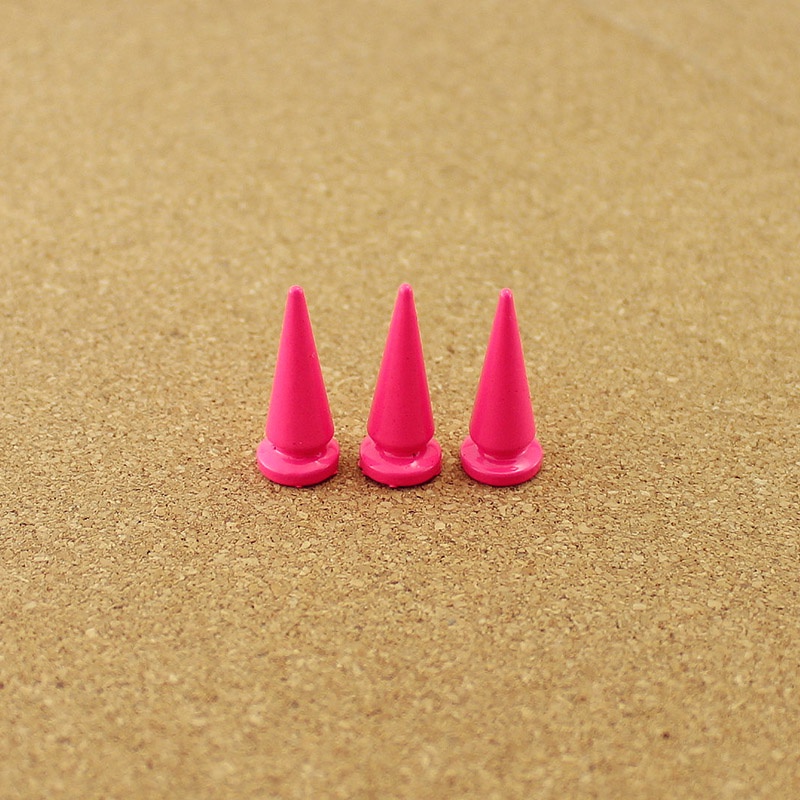 Set 10 Đinh Tán 10*24mm Nhiều Màu Sắc Chuyên Dụng Cho Trang Trí Quần Áo Da DIY