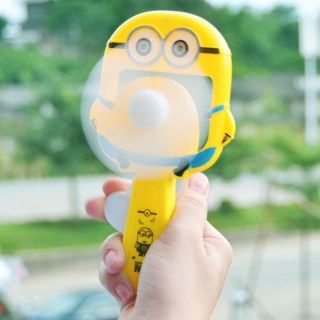 Quạt MINI cầm bóp tay dáng các nhân vật hoạt hình nổi tiếng