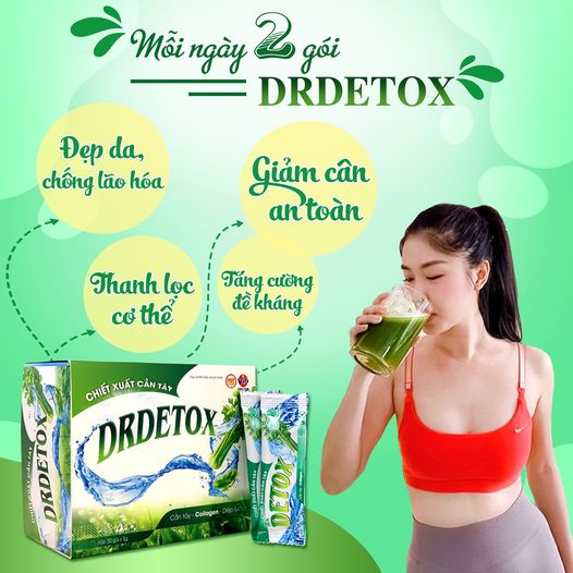 Bột Cần Tây Drdetox Vạn Tam Chính Hãng Giúp Tăng Cường Sức Đề Kháng Giảm Mỡ Trong Máu Giúp Giảm Cân Giữ Dáng Hiệu Quả