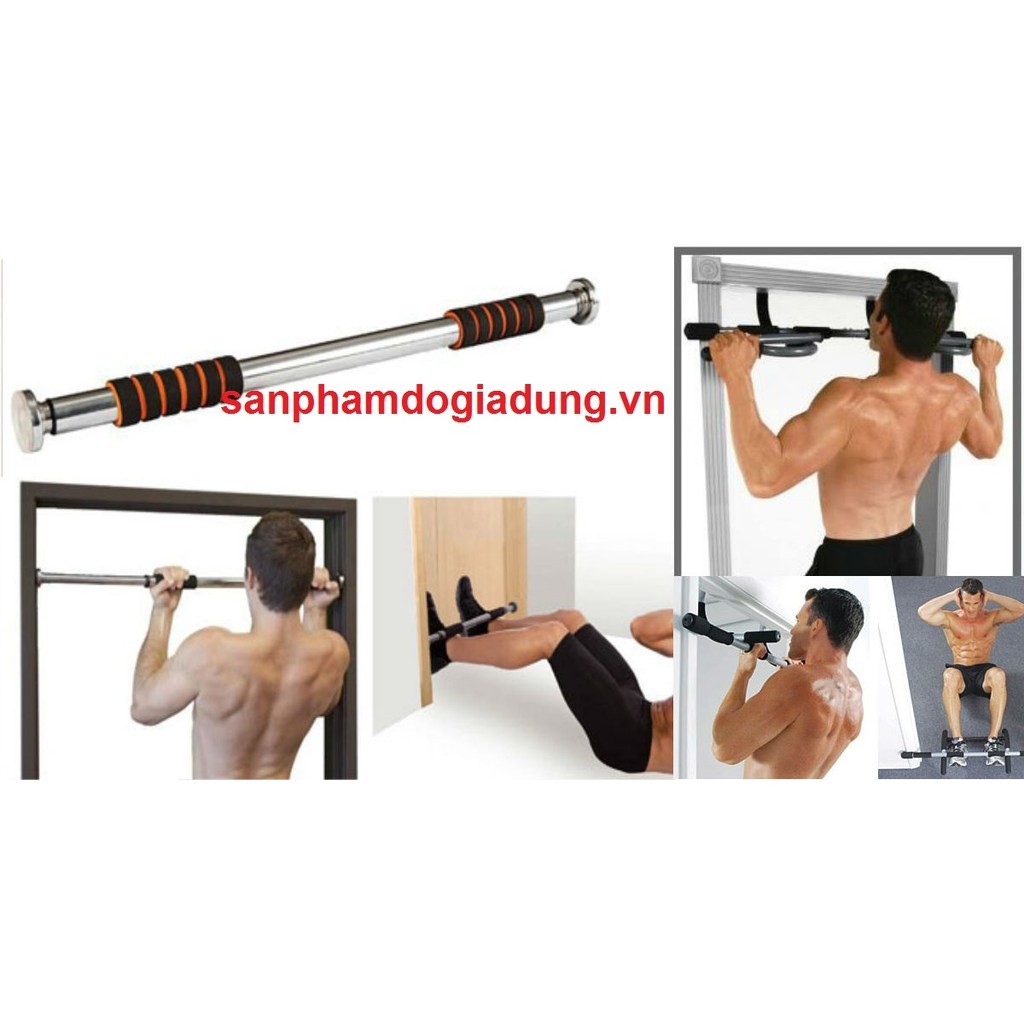 Xà đơn gắn tường 80 - 130CM