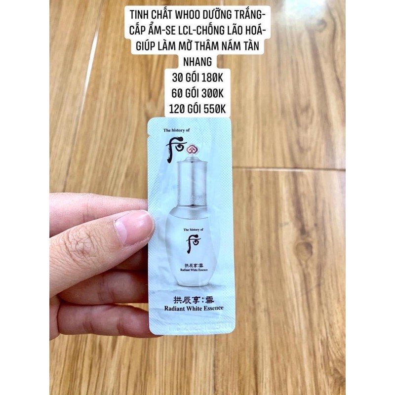 Tinh Chất Dưỡng Trắng Da Whoo Radiant White Essence