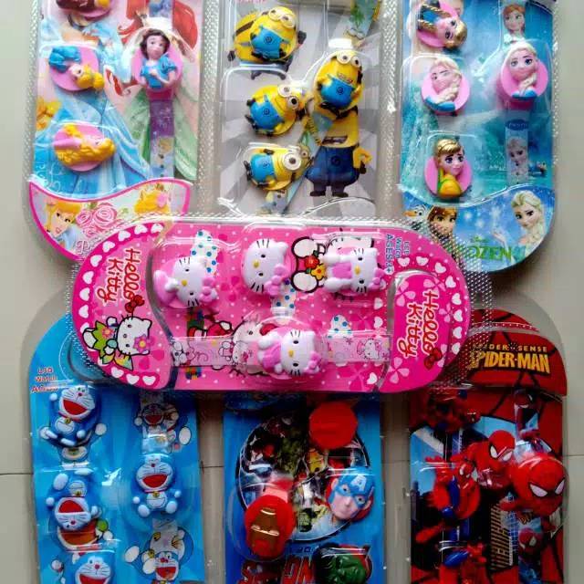 Dễ Thương Đồng Hồ Treo Tường Hình Nhân Vật Hoạt Hình Đáng Yêu Cho Bé