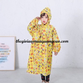 Áo Mưa Bit Trẻ Em Từ 5 - 13 Tuổi (Được Chọn Màu)