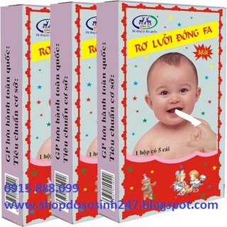 HỘP 5 CHIÊC TƯA LƯỠI CHO BÉ